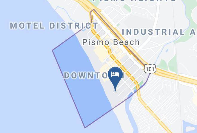 San Luis Obispo - Seaventure Beach Hotel Maps