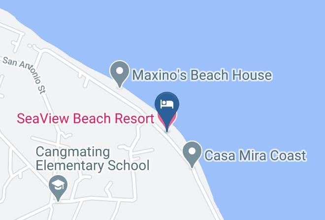 Negros Oriental - Seaview Beach Resort Maps