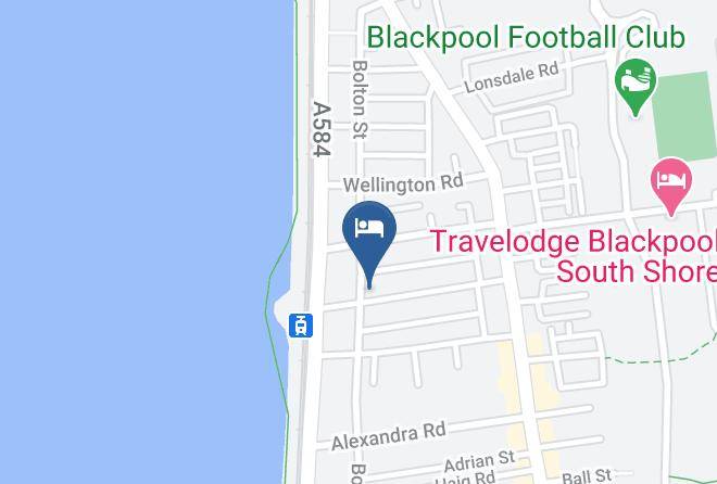 Blackpool - Seaview Hotel Maps