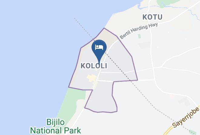 Serekunda - Seaview Hotel Maps