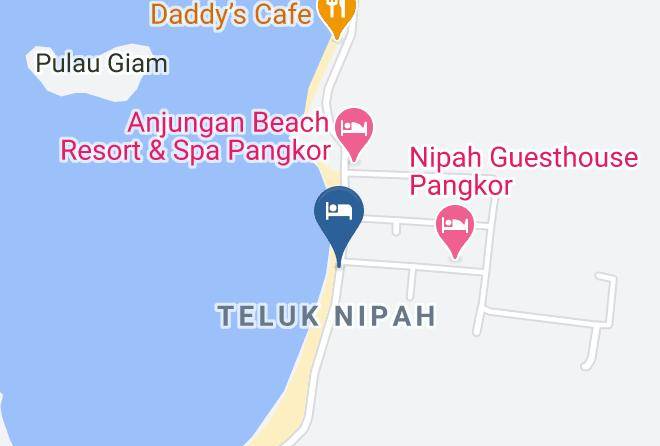 Dinding - Seaview Pangkor Resort Maps