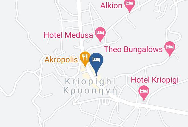 Khalkidhiki - Seaview Studios Kriopigi Maps