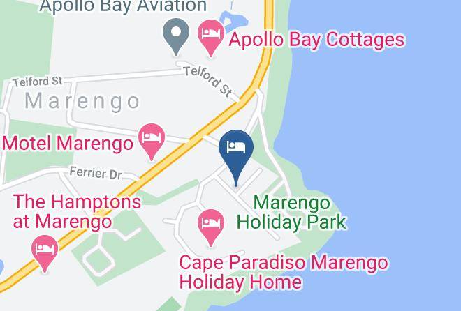 Colac Otway - Seaviews At Marengo Holiday Home Maps