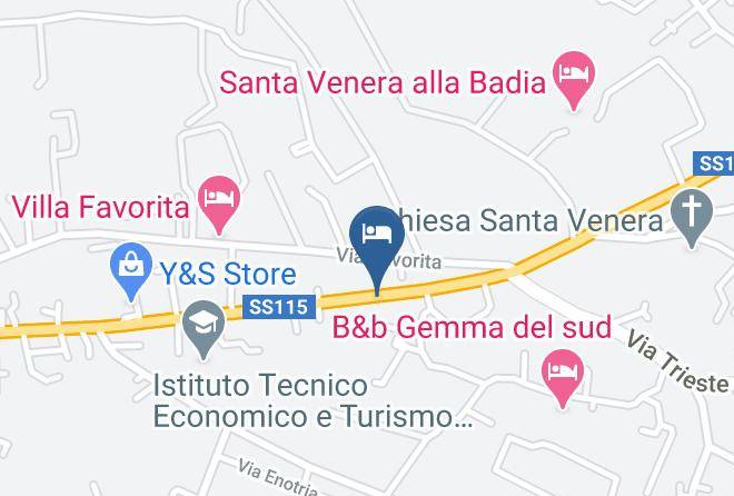Trapani - Seawater Hotels & Medical SPA Maps