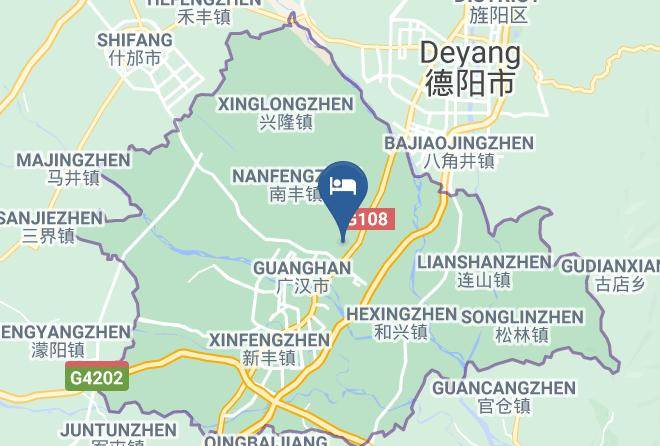 Deyang - Seaweed Manju Hotel Maps