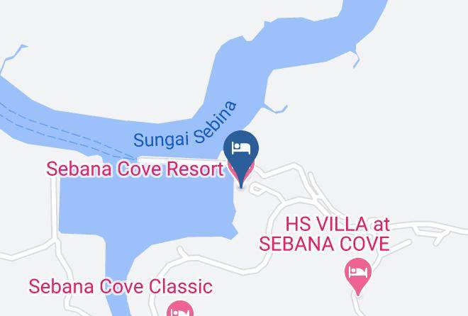 Kota Tinggi District - Sebana Cove Resort Maps
