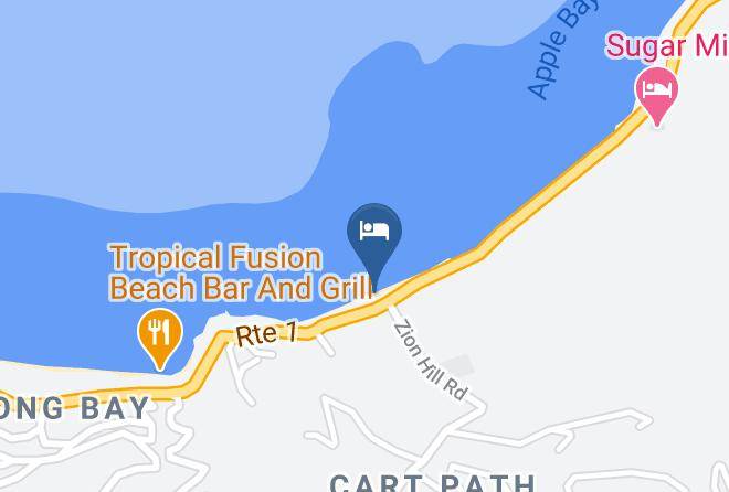 Tortola - Sebastian's On The Beach Maps