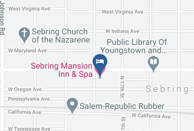 Mahoning - Sebring Mansion Inn & Spa Maps