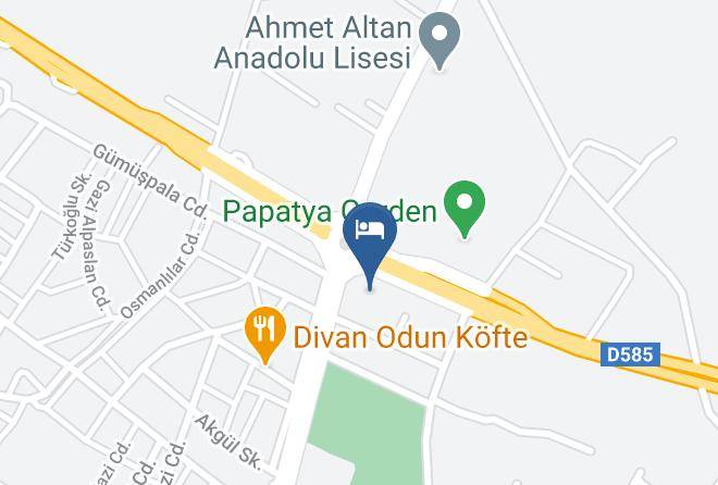 Alasehir - Secil Otel Restorant Maps