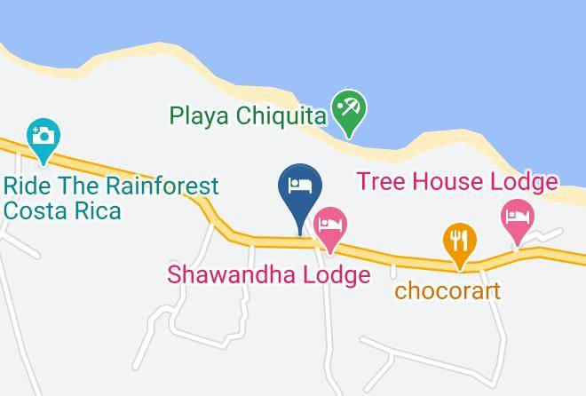 Talamanca - Secluded Beach Resort Maps