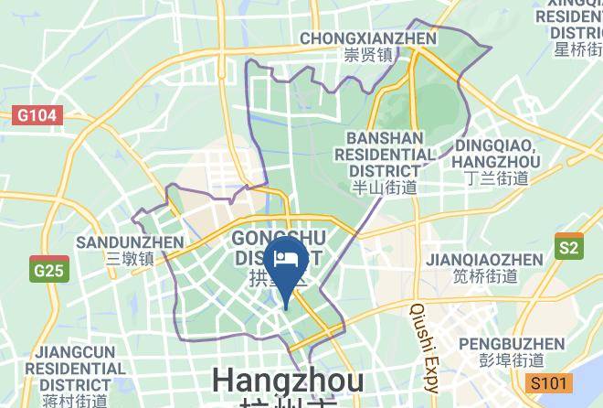 Hangzhou - Seclusive Life Jiangnan Canal Yard Maps