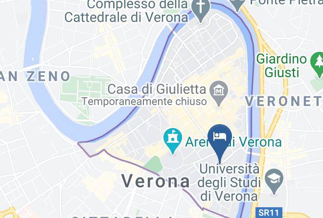 Verona - Secret Garden Affittacamere Maps