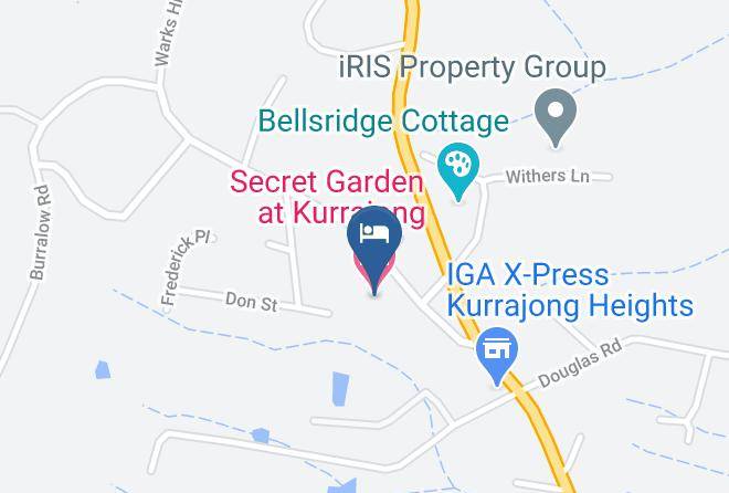 Hawkesbury - Secret Garden At Kurrajong Maps