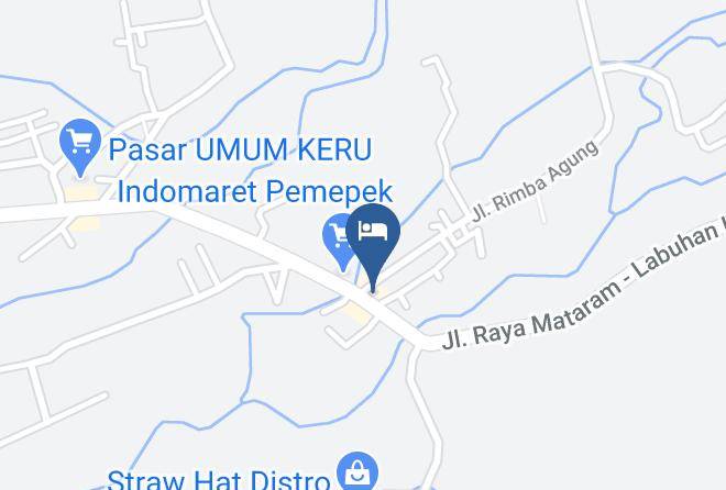 Central Lombok Regency - Secret Garden Bungalows Maps