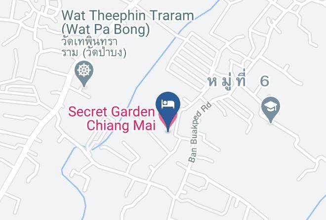 Amphoe Doi Saket - Secret Garden Chiang Mai Maps