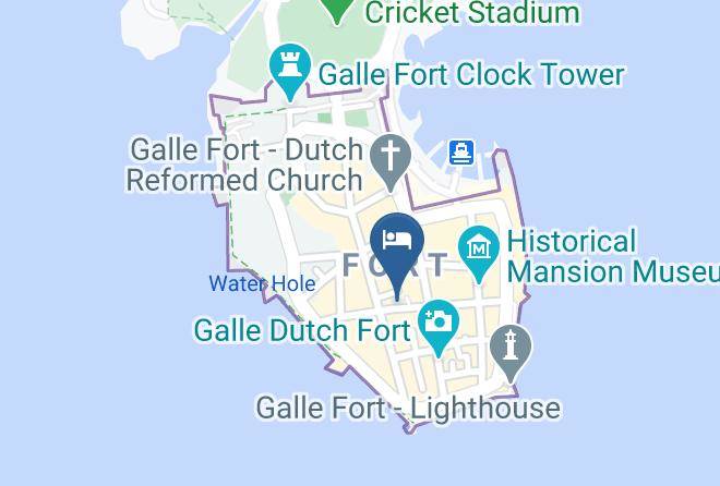 Galle - Secret Garden Fort Maps