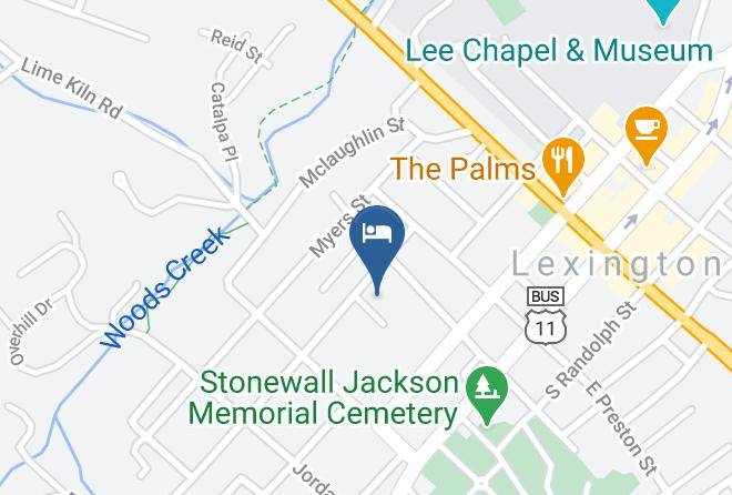 Lexington City - Secret Garden On Jackson Maps