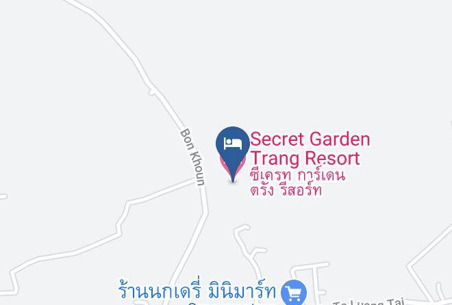 Amphoe Mueang Trang - Secret Garden Trang Resort Maps