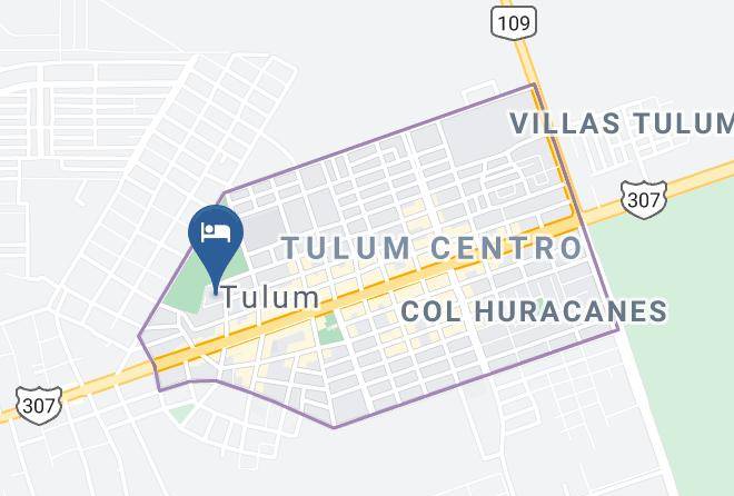 Tulum - Secret Garden Hotel Maps