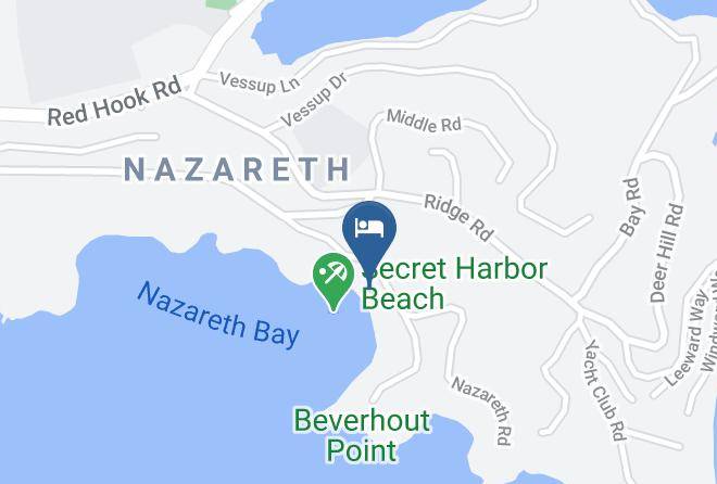 Saint Thomas - Secret Harbour Beach Resort Maps