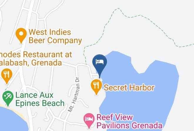 Saint George S - Secret Harbour Boutique Hotel And Marina Maps