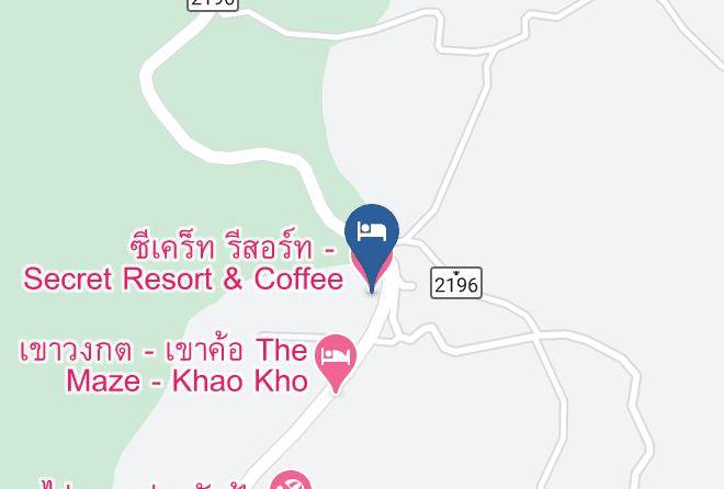 Amphoe Khao Kho - Secret Resort & Coffee Maps