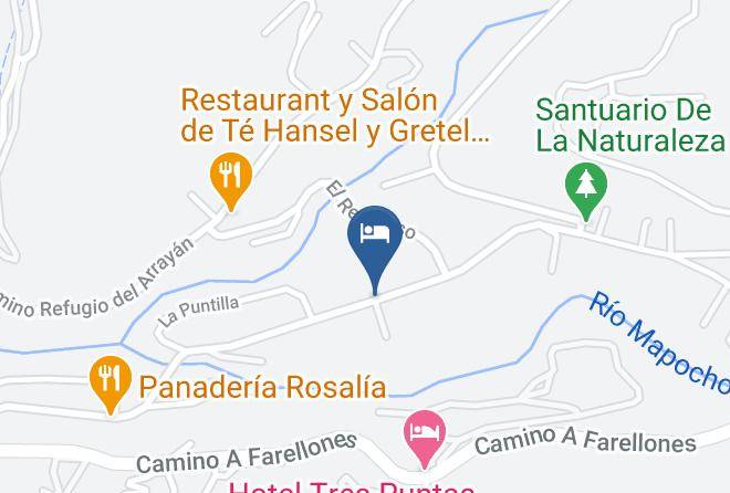 Santiago - Secretos Del Arrayan Maps