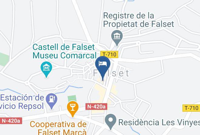 Tarragona - Secrets Hotel Priorat Maps