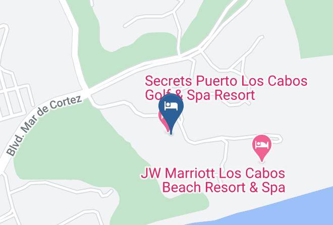 Los Cabos - Secrets Puerto Los Cabos Maps