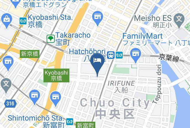 Section L Ginza East Map