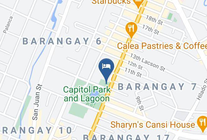 Negros Occidental - Seda Capitol Central Maps