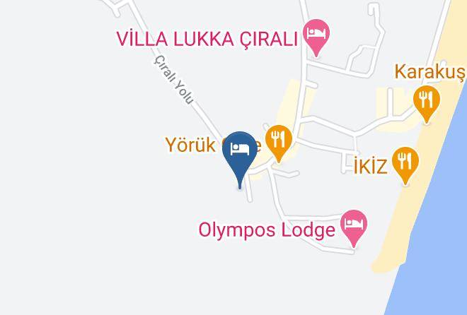 Antalya - Sedir Palas Hotel Maps