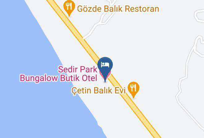 Sedir Park Bungalow Butik Otel Map