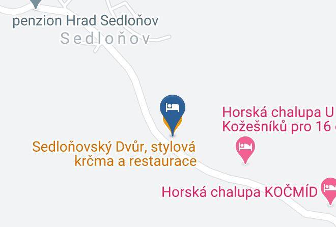 Rychnov Nad Kneznou - Sedlonovsky Dvur Ubytovani A Restaurace Maps