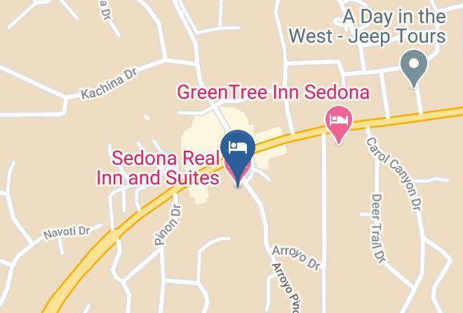 Yavapai - Sedona Real Inn And Suites Maps