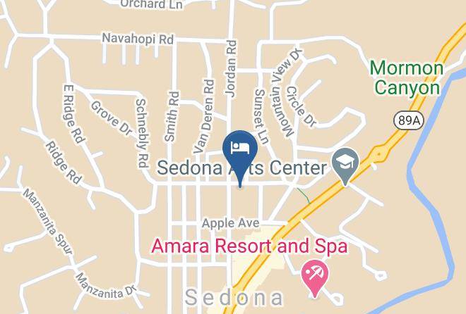 Coconino - Sedona Uptown Suites Maps