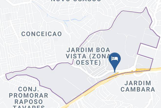 Sao Paulo Raposo Tavares - Sedutti Motel Maps