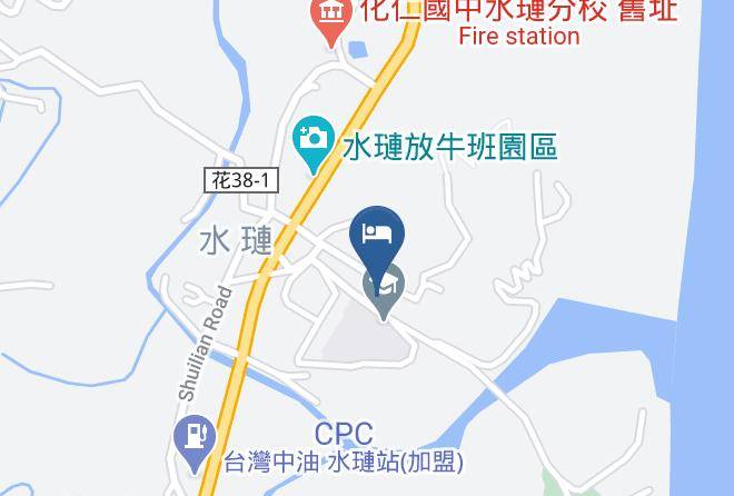 See The Beauty Mapa - Taiwan - Hualiennty
