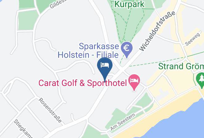 Ostholstein - Seebrise Gromitz Hotel Garni Maps