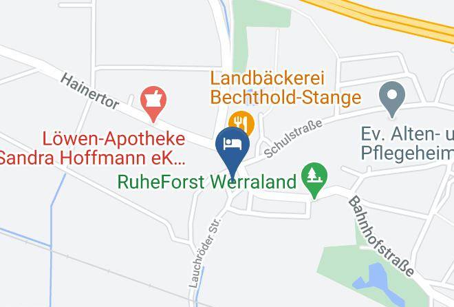 Werra Meisner Kreis - Seedo Gastezimmer Maps