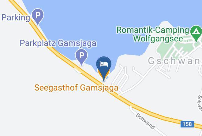 Salzburg Umgebung - Seegasthof Gamsjaga Maps
