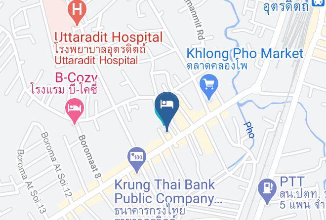 Amphoe Mueang Uttaradit - Seeharaj Hotel Maps