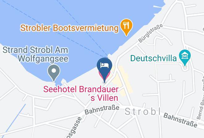 Salzburg Umgebung - Seehotel Brandauers Villen Maps