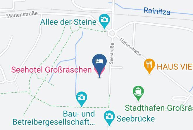 Oberspreewald Lausitz - Seehotel Grosraschen Maps