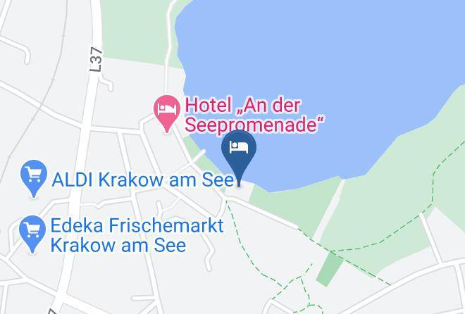 Seehotel Krakow Am See Map