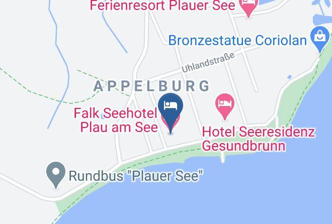 Ludwigslust Parchim - Falk Seehotel Plau Am See Maps