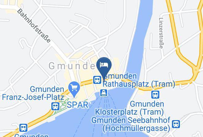 Gmunden - Seehotel & Restaurant Schwan Maps
