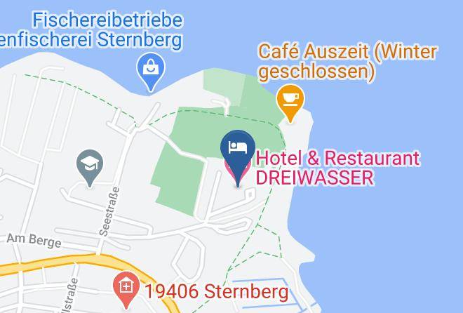 Ludwigslust Parchim - Hotel & Restaurant Dreiwasser Maps