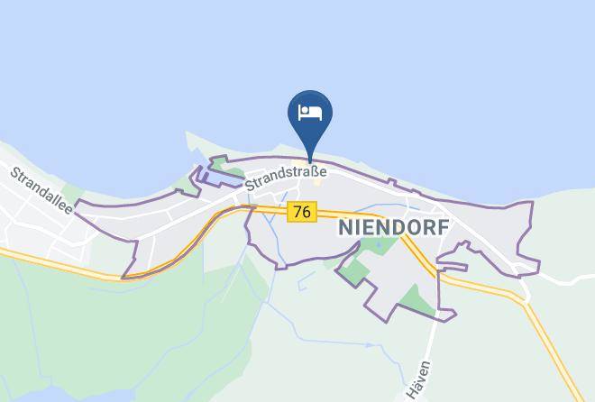 Seehuus Lifestyle Hotel Map