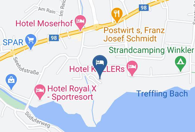Spittal An Der Drau - Seepension Gruber Maps